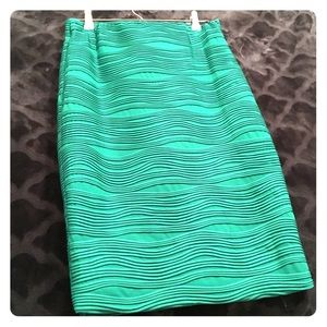 💚Emerald green stretch bodycon pencil skirt